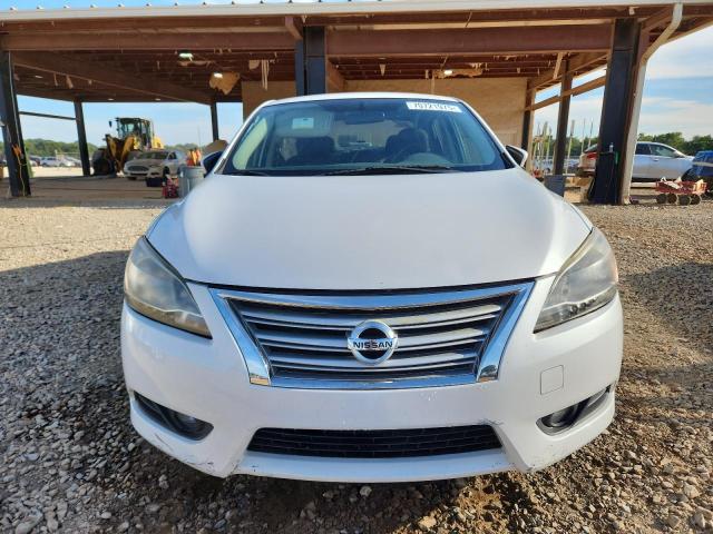 3N1AB7AP5DL663787 - 2013 NISSAN SENTRA S WHITE photo 5