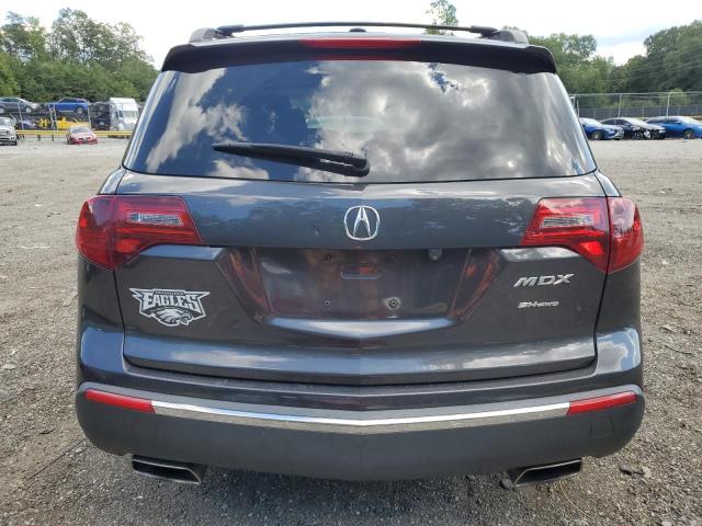 2HNYD2H38DH507497 - 2013 ACURA MDX TECHNOLOGY Մոխրագույն լուսանկար 6