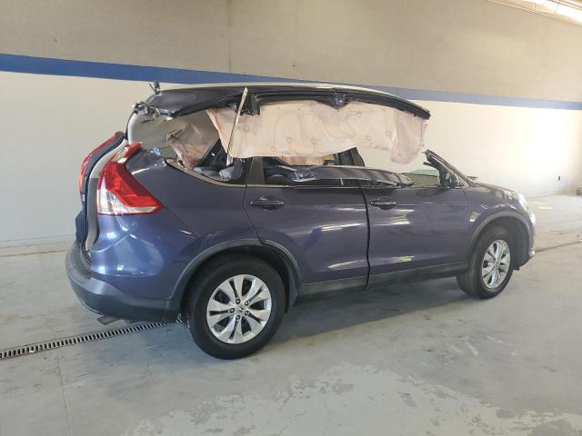5J6RM4H75DL004693 - 2013 HONDA CR-V EXL BLUE photo 3
