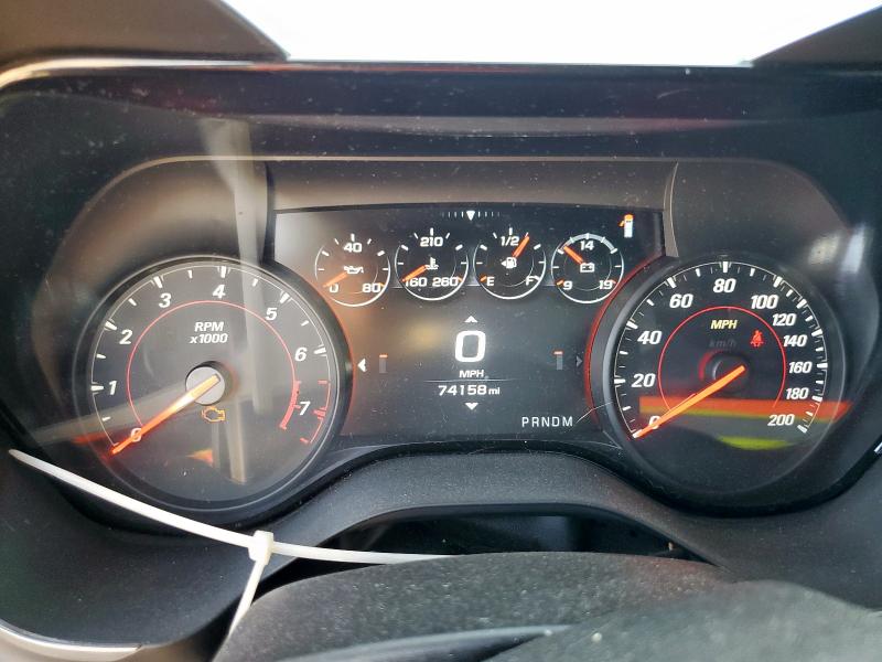 1G1FH3D72G0160346 - 2016 CHEVROLET CAMARO SS ვერცხლისფერი ფოტო 9