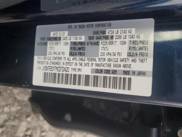 JM3KFBCM7M0372420 - 2021 MAZDA CX-5 TOURING Mavi foto 13