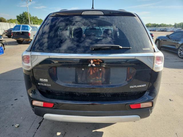 JA4AZ3A30FZ011258 - 2015 MITSUBISHI OUTLANDER SE Negro foto 6