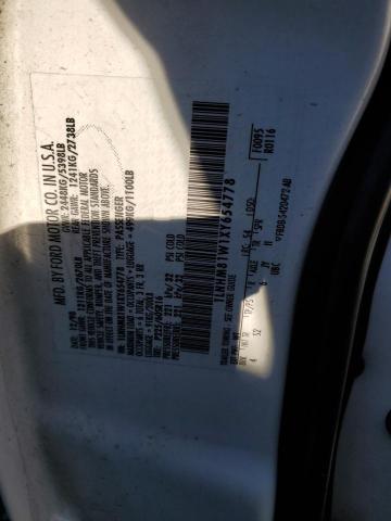 1LNHM81W1XY654778 - 1999 LINCOLN TOWN CAR EXECUTIVE WHITE photo 12