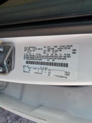 1FMCU9GD6JUA15204 - 2018 FORD ESCAPE SE Ақ фото 14