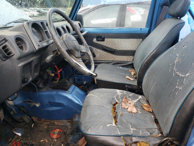 JS4JC51C0H4158020 - 1987 SUZUKI SAMURAI BLUE photo 7