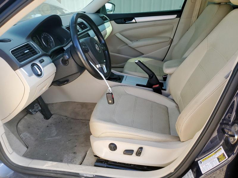 1VWBH7A30CC069726 - 2012 VOLKSWAGEN PASSAT SE ლურჯი ფოტო 7