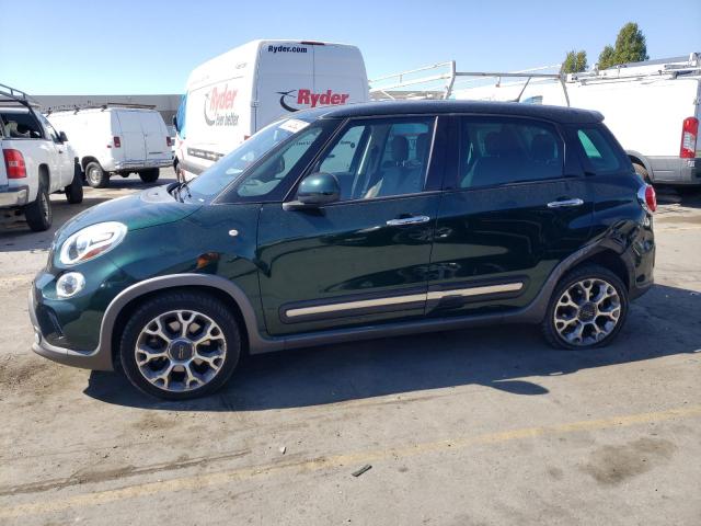 ZFBCFADH0FZ031046 - 2015 FIAT 500L TREKKING GREEN photo 1