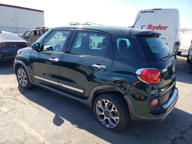 ZFBCFADH0FZ031046 - 2015 FIAT 500L TREKKING GREEN photo 2