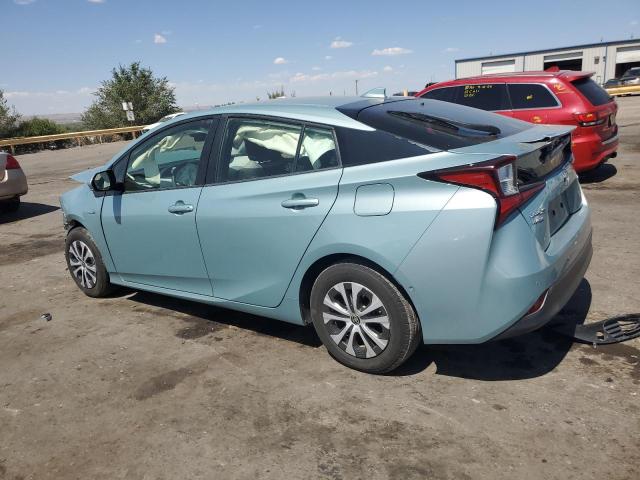 JTDL9RFU1K3010488 - 2019 TOYOTA PRIUS TURQUOISE photo 2