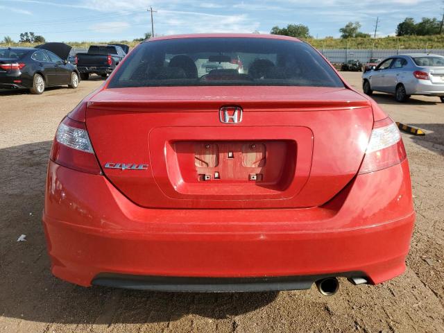 2HGFG12836H534677 - 2006 HONDA CIVIC EX RED photo 6