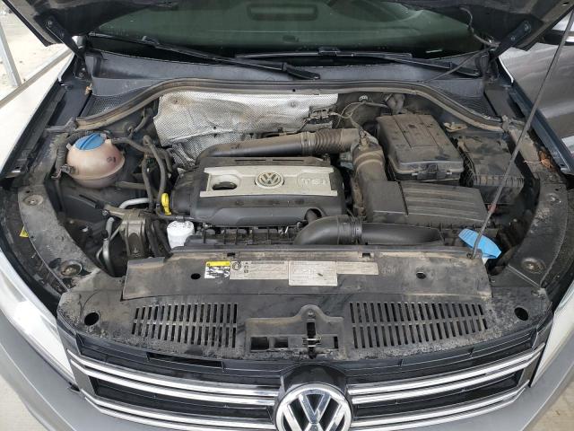 WVGAV7AX8FW522189 - 2015 VOLKSWAGEN TIGUAN S GRAY photo 12