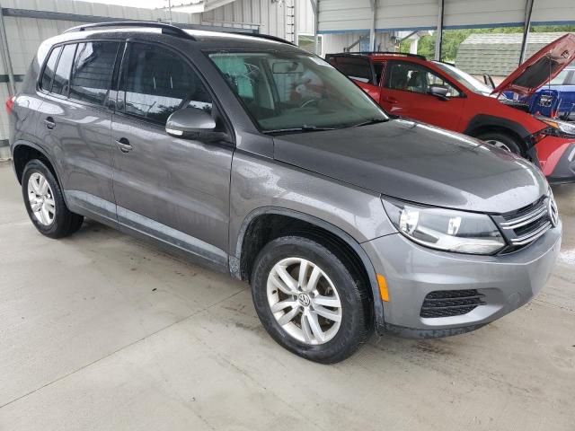 WVGAV7AX8FW522189 - 2015 VOLKSWAGEN TIGUAN S GRAY photo 4