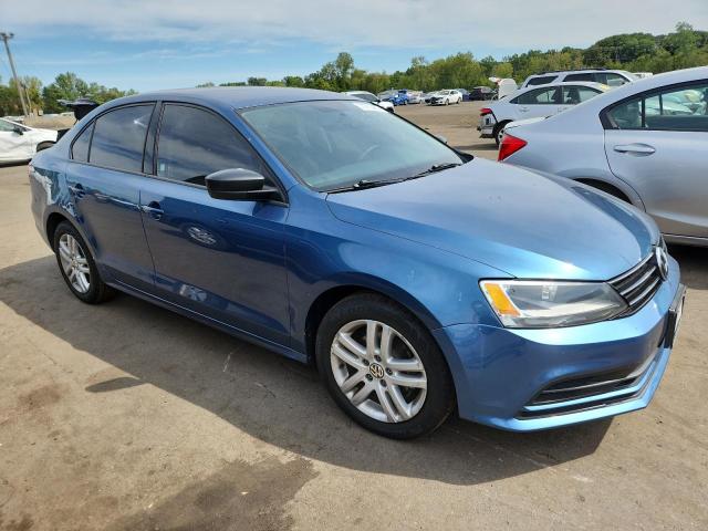 3VW2K7AJ6FM251028 - 2015 VOLKSWAGEN JETTA BASE 蓝色 照片 4