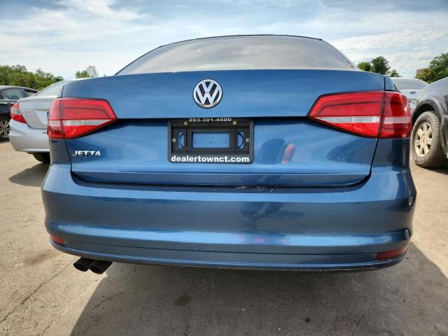 3VW2K7AJ6FM251028 - 2015 VOLKSWAGEN JETTA BASE 蓝色 照片 6