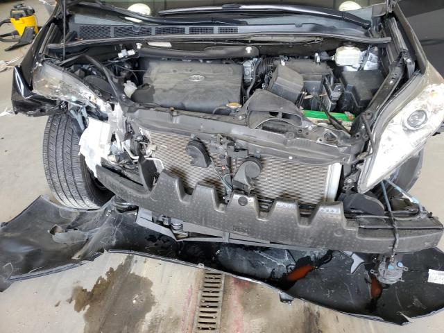 5TDYK3DC7GS710586 - 2016 TOYOTA SIENNA XLE CHARCOAL photo 12