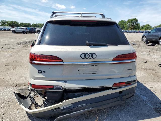 WA1VXBF70MD024955 - 2021 AUDI Q7 PRESTIGE CREAM photo 6