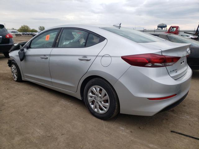 5NPD74LFXJH397080 - 2018 HYUNDAI ELANTRA SE SILVER photo 2