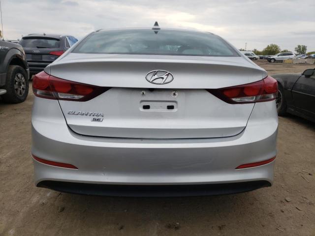 5NPD74LFXJH397080 - 2018 HYUNDAI ELANTRA SE SILVER photo 6