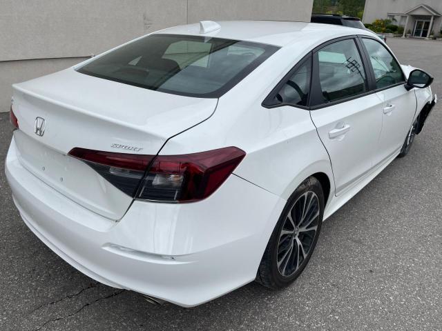 2HGFE2F50SH106412 - 2025 HONDA CIVIC SPORT Ақ фото 4