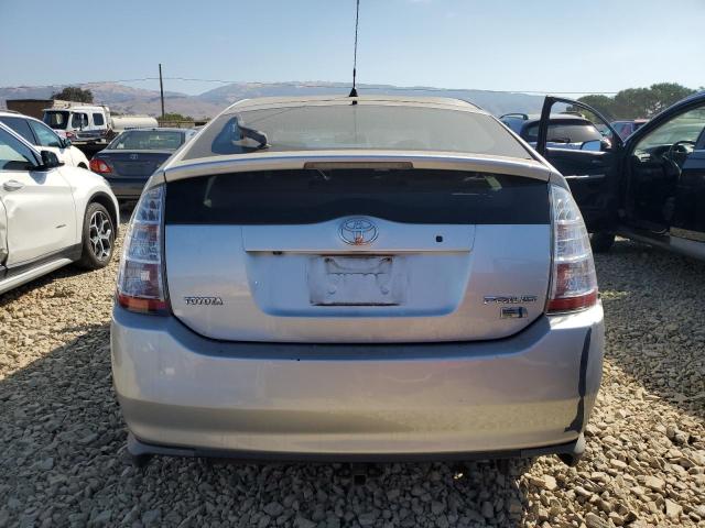 JTDKB20U383307562 - 2008 TOYOTA PRIUS SILVER photo 6