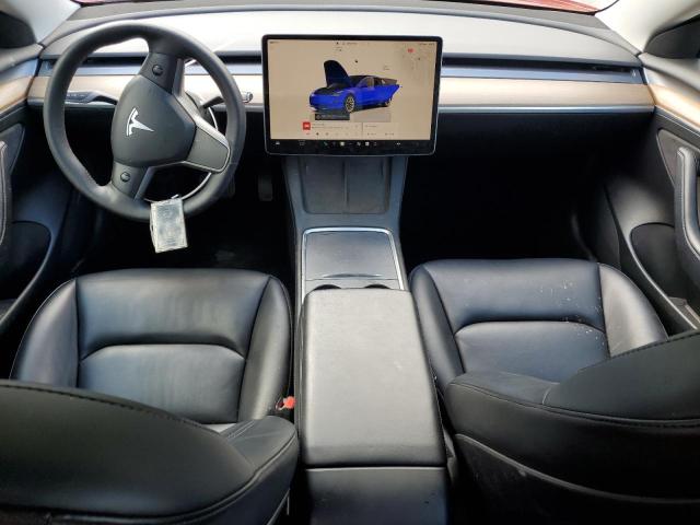 5YJ3E1EA6NF371873 - 2022 TESLA MODEL 3 წითელი ფოტო 8