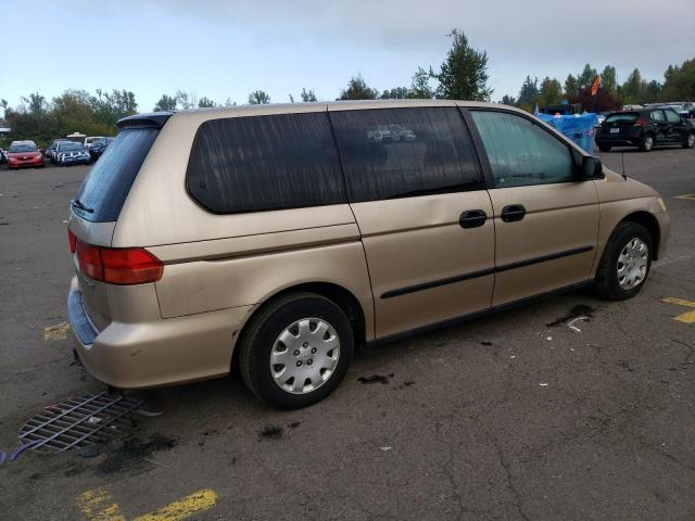 2HKRL18521H596723 - 2001 HONDA ODYSSEY LX BEIGE photo 3