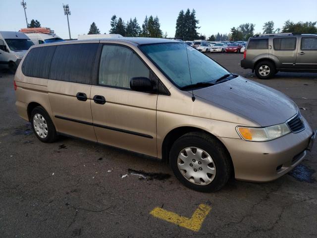 2HKRL18521H596723 - 2001 HONDA ODYSSEY LX BEIGE photo 4