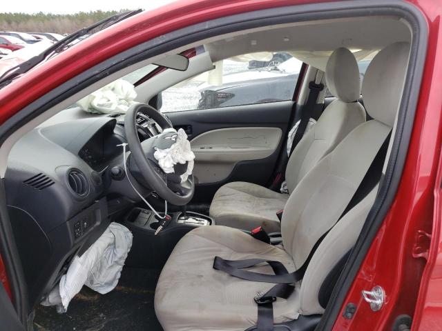 ML32F3FJXKHF17163 - 2019 MITSUBISHI MIRAGE G4 ES RED photo 7