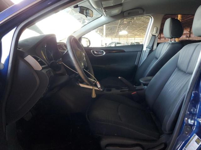 3N1AB7AP5JL659122 - 2018 NISSAN SENTRA S BLUE photo 7