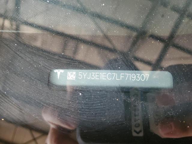 5YJ3E1EC7LF719307 - 2020 TESLA MODEL 3 თეთრი ფოტო 12