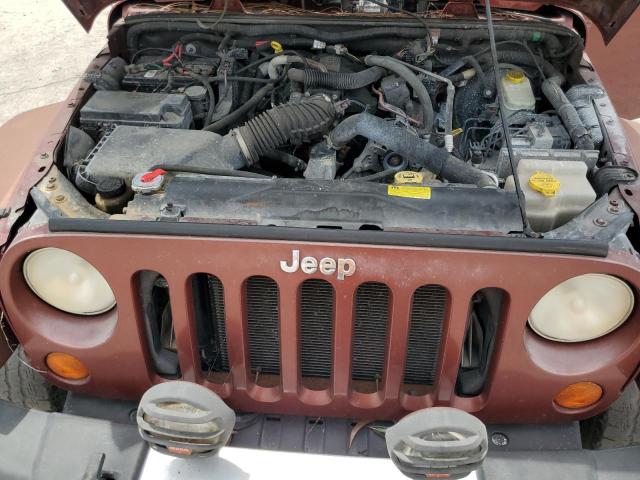 1J8GA59198L506336 - 2008 JEP WRANGLER UNLIMITED SAHARA BROWN photo 11