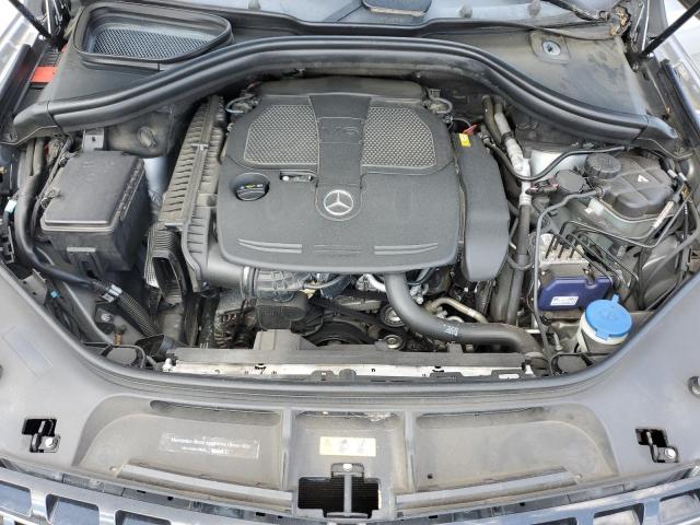 4JGDA5HB5EA388857 - 2014 MERCEDES-BENZ ML 350 4MATIC GRAY photo 12