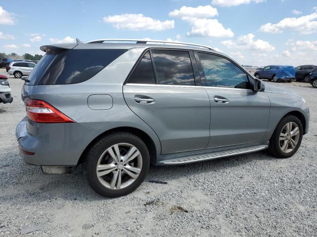 4JGDA5HB5EA388857 - 2014 MERCEDES-BENZ ML 350 4MATIC GRAY photo 3