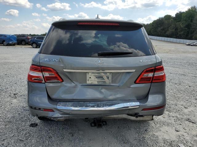 4JGDA5HB5EA388857 - 2014 MERCEDES-BENZ ML 350 4MATIC GRAY photo 6