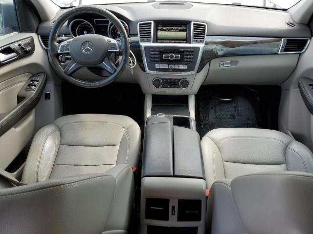 4JGDA5HB5EA388857 - 2014 MERCEDES-BENZ ML 350 4MATIC GRAY photo 8