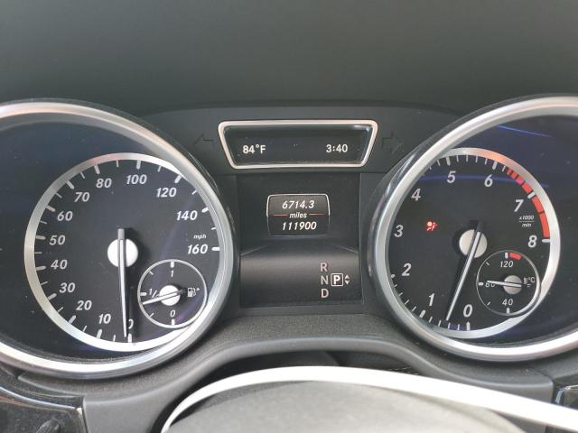 4JGDA5HB5EA388857 - 2014 MERCEDES-BENZ ML 350 4MATIC GRAY photo 9