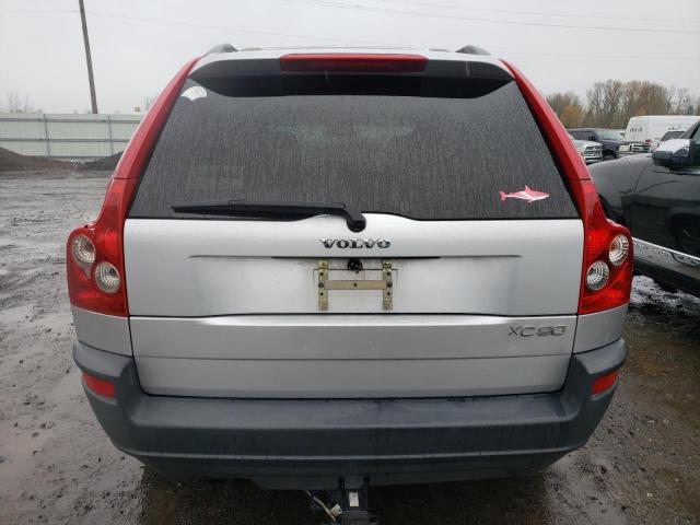 YV1CY59HX41055187 - 2004 VOLVO XC90 SILVER photo 6