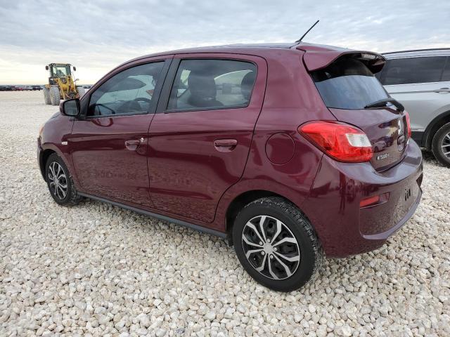 ML32A3HJ7HH018306 - 2017 MITSUBISHI MIRAGE ES BURGUNDY photo 2