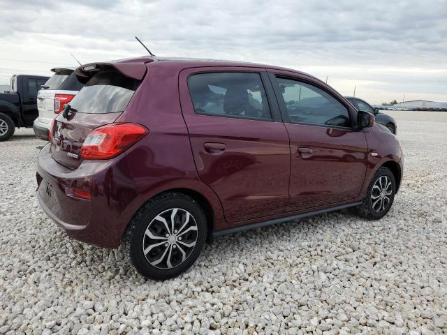 ML32A3HJ7HH018306 - 2017 MITSUBISHI MIRAGE ES BURGUNDY photo 3