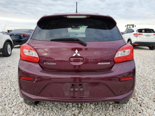 ML32A3HJ7HH018306 - 2017 MITSUBISHI MIRAGE ES BURGUNDY photo 6