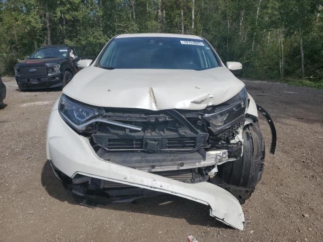 2HKRW2H81JH109535 - 2018 HONDA CR-V EXL WHITE photo 5