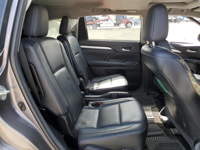 5TDJKRFH6FS096500 - 2015 TOYOTA HIGHLANDER XLE GRAY photo 11