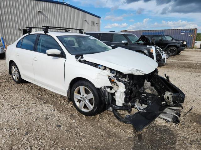 3VW3L7AJ8CM410239 - 2012 VOLKSWAGEN JETTA TDI WHITE photo 4