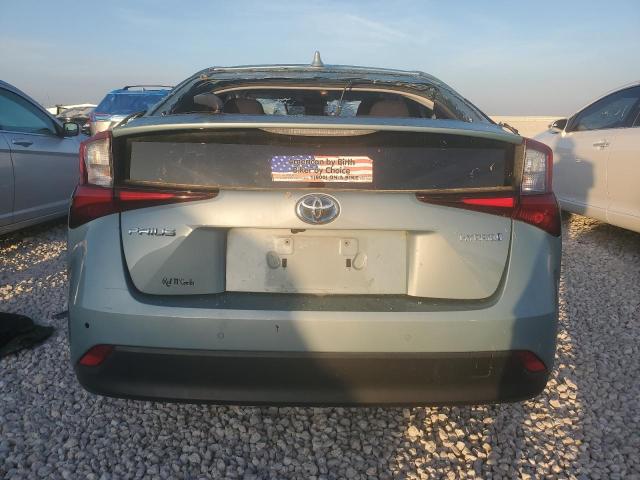 JTDKARFU6L3114379 - 2020 TOYOTA PRIUS L BLUE photo 6