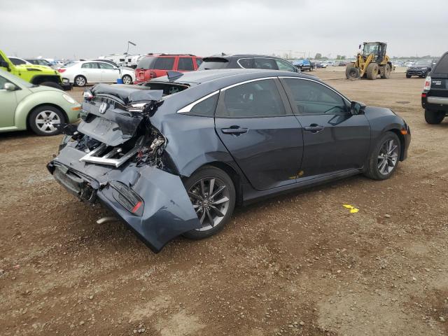 19XFC1F39ME002528 - 2021 HONDA CIVIC EX BLUE photo 3