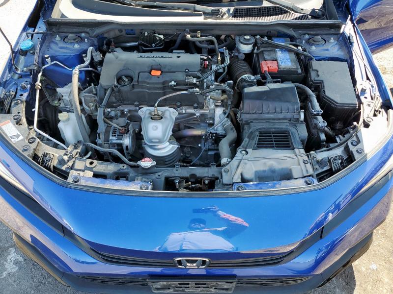 2HGFE2F55NH510889 - 2022 HONDA CIVIC SPORT BLUE photo 11