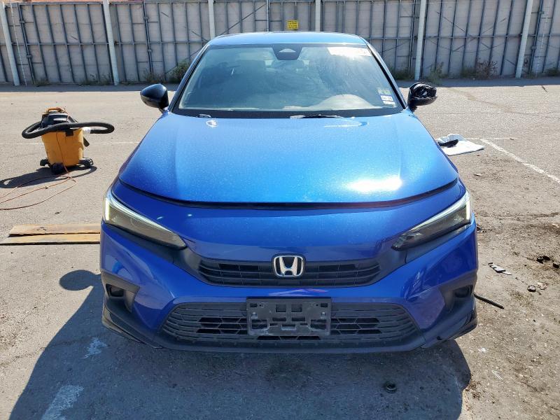 2HGFE2F55NH510889 - 2022 HONDA CIVIC SPORT BLUE photo 5