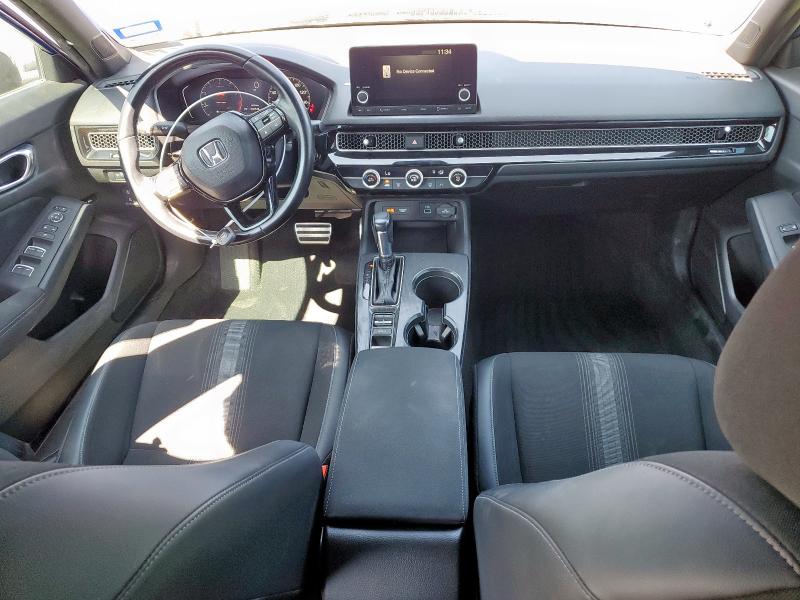 2HGFE2F55NH510889 - 2022 HONDA CIVIC SPORT BLUE photo 8