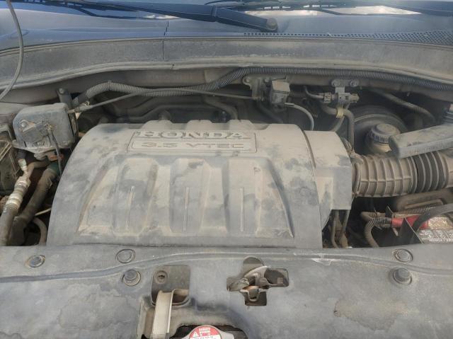 2HKYF18697H532313 - 2007 HONDA PILOT EXL MAROON photo 7