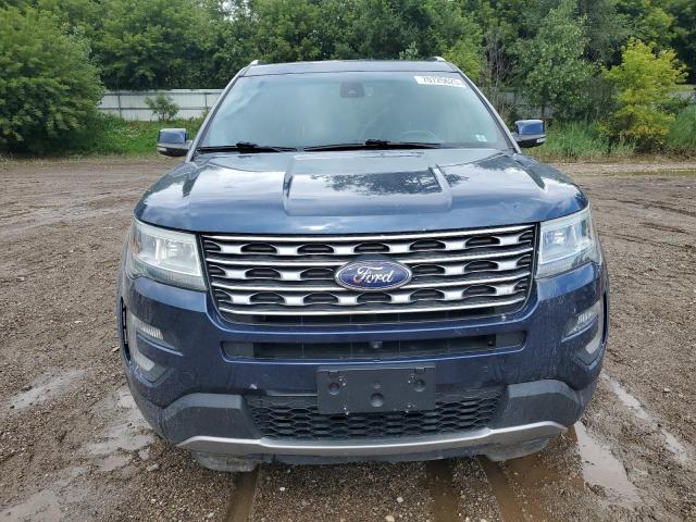 1FM5K8F86HGA95772 - 2017 FORD EXPLORER LIMITED 蓝色 照片 5
